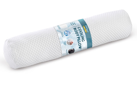Cooling Body Pillow - Cooling Fabric - Ice cooling - Removable Cover - Cool to the Touch - EverRest Live Better