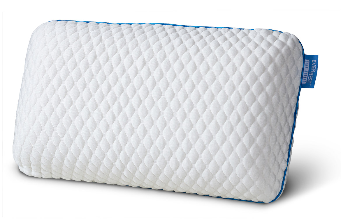 Travel Pillow - TR-116ss - Roll-up Memory Foam Pillow - Pillowcase - EverRest Live Better
