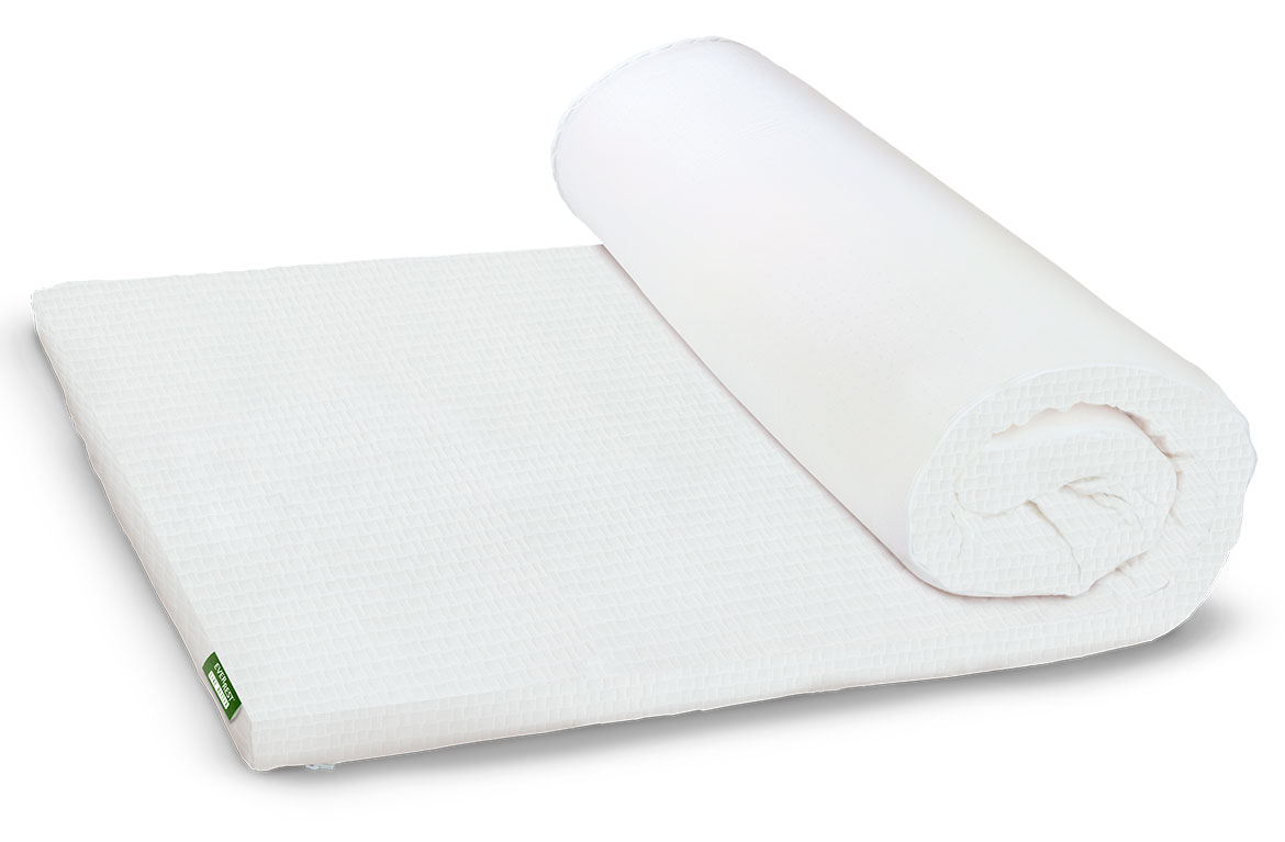 Memory foam topper - Washable Bamboo Cover - 6cm thick - Super Single Mattress topper - EverRest Live Better