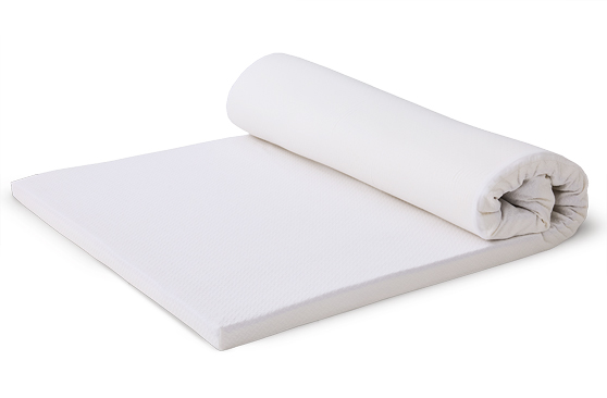 메모리 폼 토퍼 - TPE 그리드 지지 구조 - 뱀부 비스코스 패브릭 커버 - 간편한 보관 - 알러지케어 - 슈퍼 싱글 매트리스 토퍼 - 온도 조절 매트리스 토퍼 - EverRest Live Better